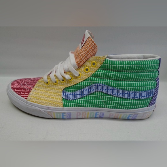Vans Sk-8 Hi Pride Edition Mens Shoes Size 13 - Picture 9 of 9